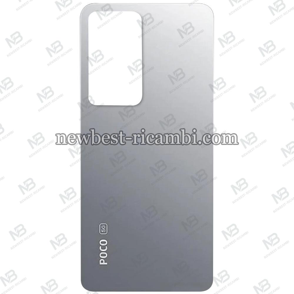 Xiaomi Poco F4 Back Cover Silver Original