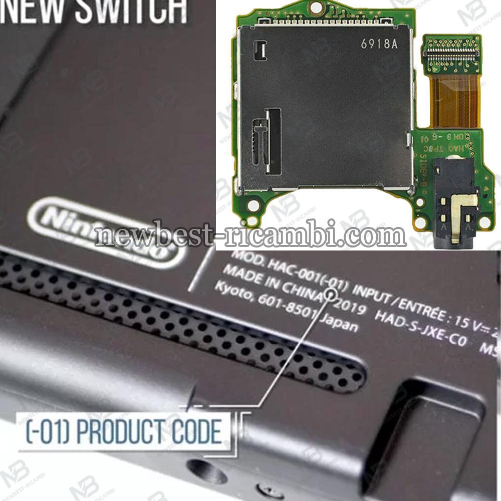 Nintendo Switch V2 Gamecard Slot+Jack Audio HAC-001 (-01) Version