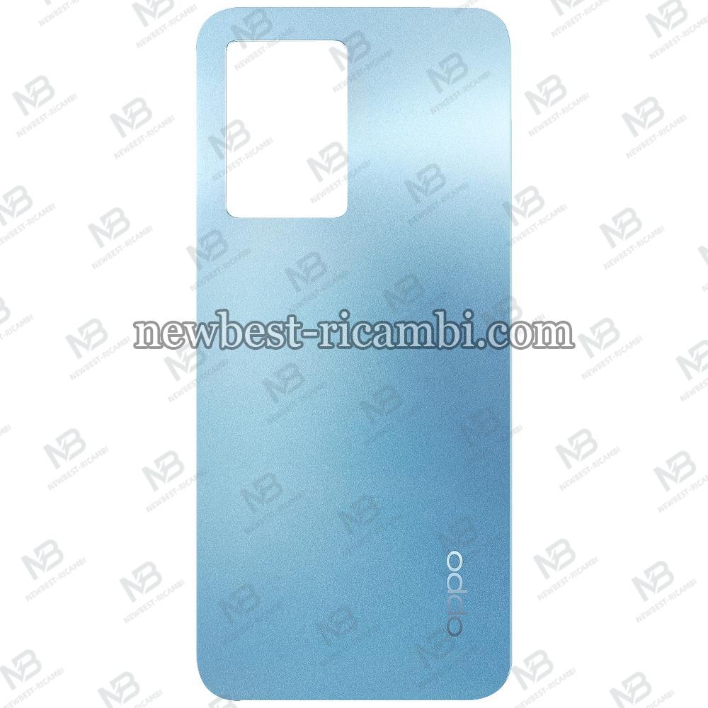 Oppo A77 5G CPH2339 Back Cover Blue