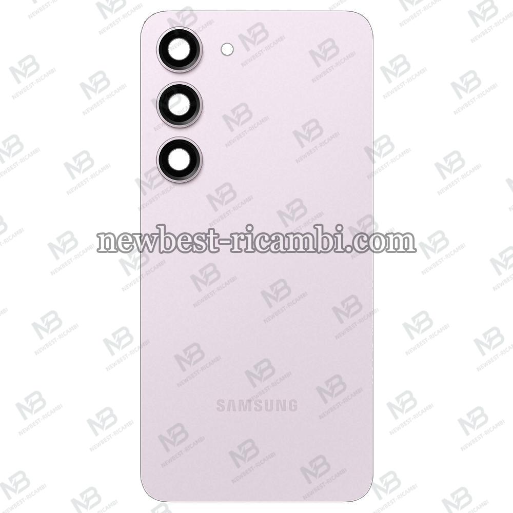 Samsung Galaxy S23 S911 Back Cover+Camera Glass Lavender Service Pack