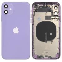 iPhone 11 Back Cover With Frame Purple Dissembled Original