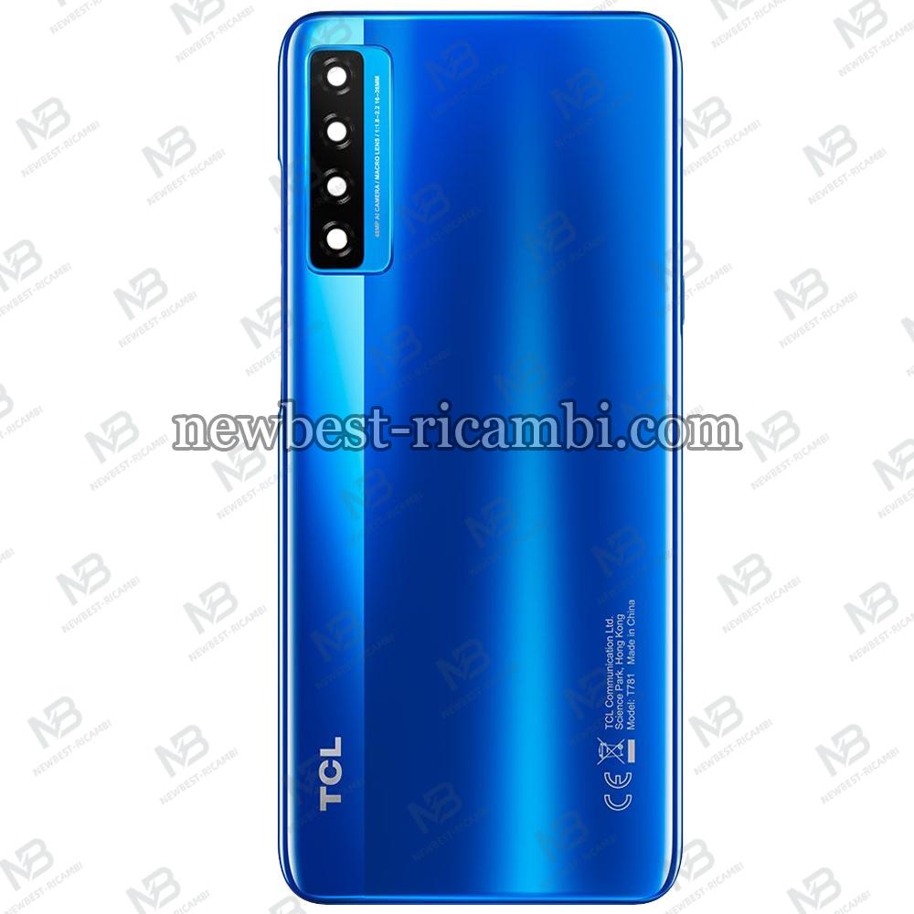 TCL 20 5G Back Cover+Camera Glass Blue