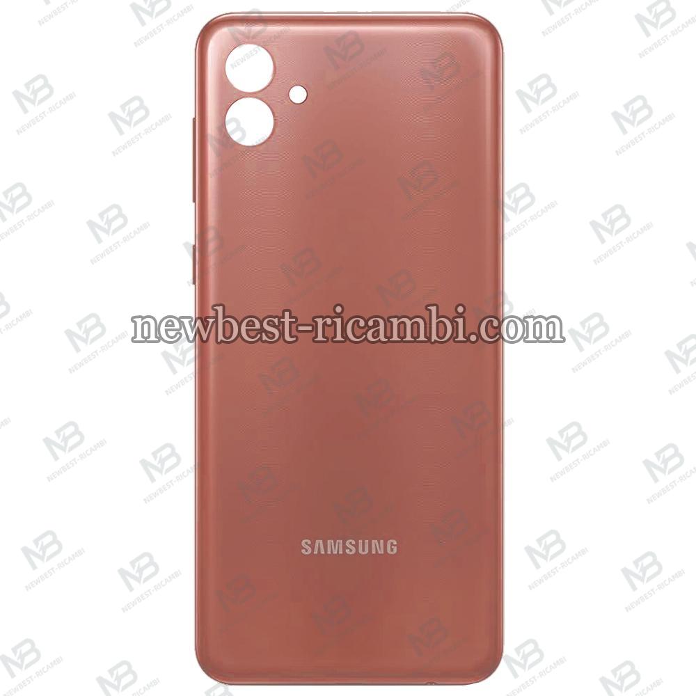 Samsung Galaxy A04 A045f Back Cover Copper Orange
