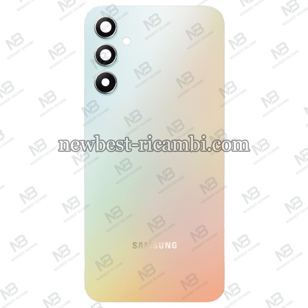 Samsung Galaxy A34 5G A346 Back Cover+Camera Glass Silver