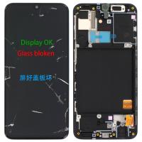 Samsung Galaxy A40 2019 A405f Touch+Lcd+Frame Glaas Bloken Display OK