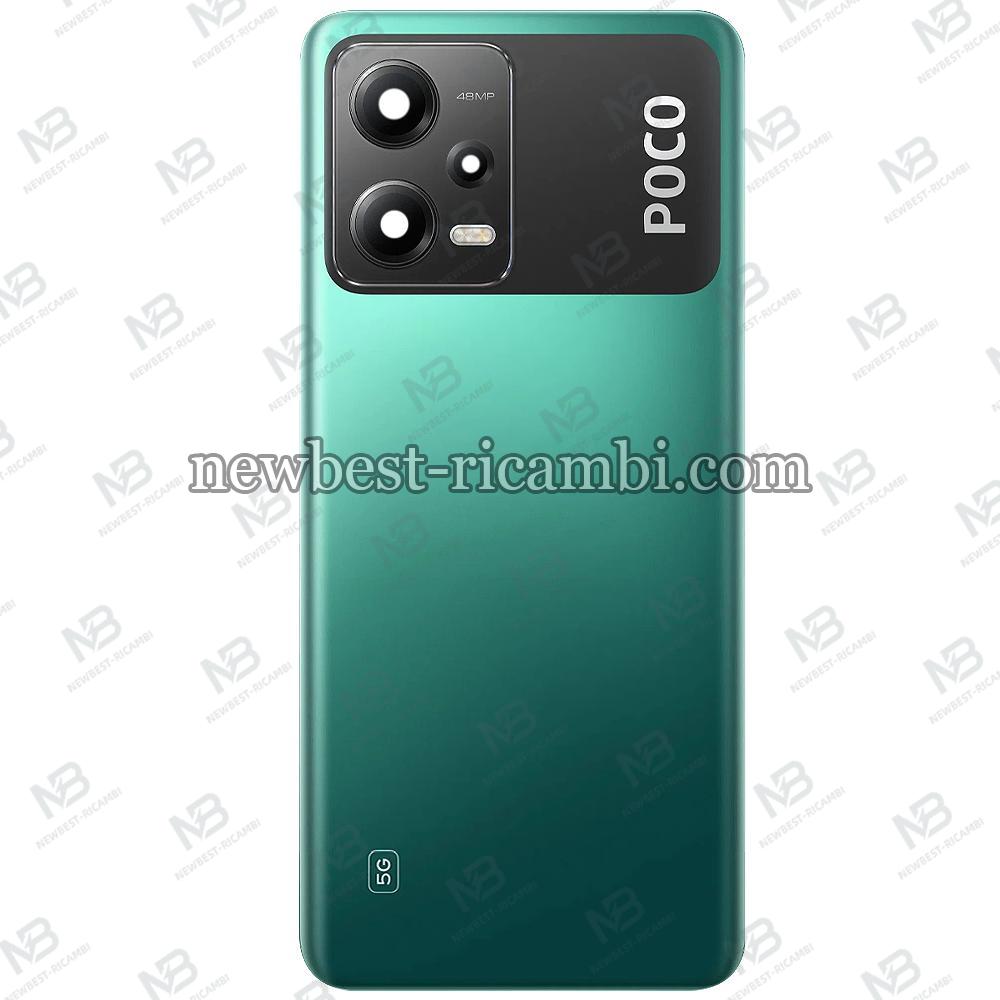 Xiaomi Poco X5 5G Back Cover+Camera Glass Green Original