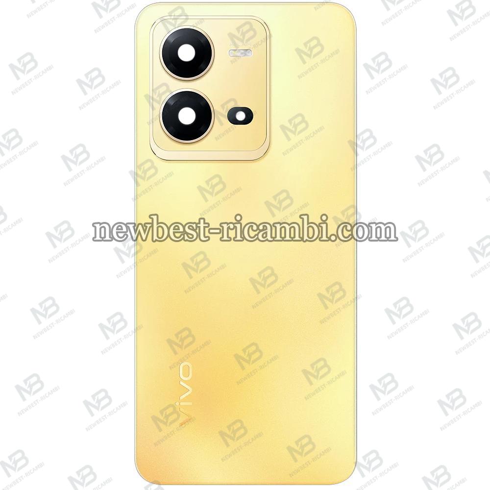 Vivo X80 Lite 5G Back Cover Yellow Original