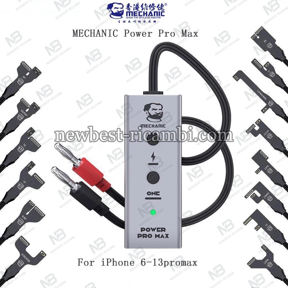 MECHANIC Power Pro Max Boot Cable with Button Supply Test Cable DC Power Control Test Cable for iPhone 6-13 Pro Max