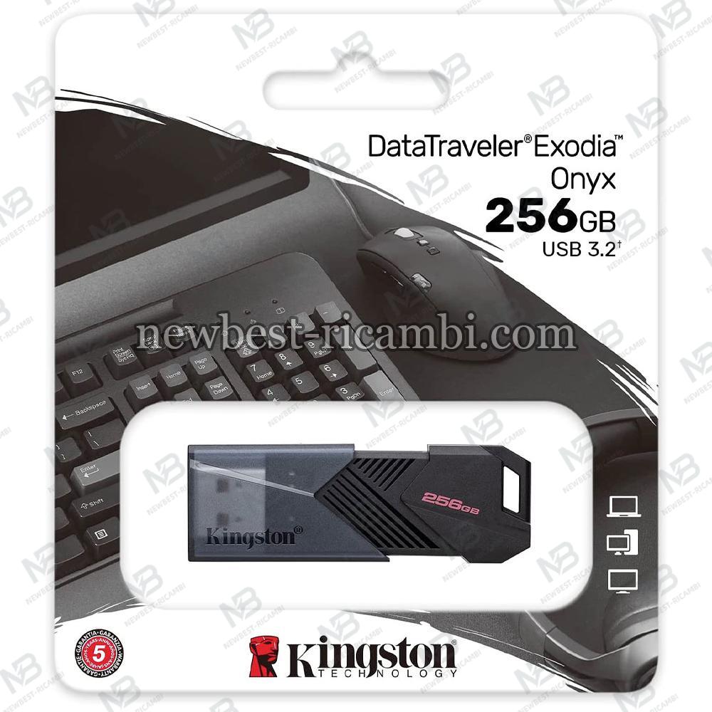 USB-A 3.0 FlashDrive Kingston Exodia Onyx 256Gb DTXON/256GB