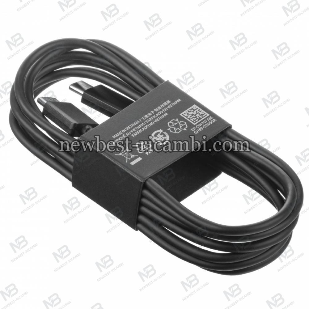 USB-C To USB-C Cable Samsung EP-DW767JBE, 25W, 3A, 1.8m, Black GP-TOU021RFCBW Bulk