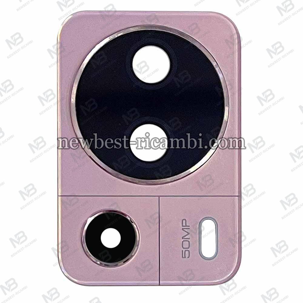 Xiaomi 13 Lite 5G Camera Glass+Frame Pink