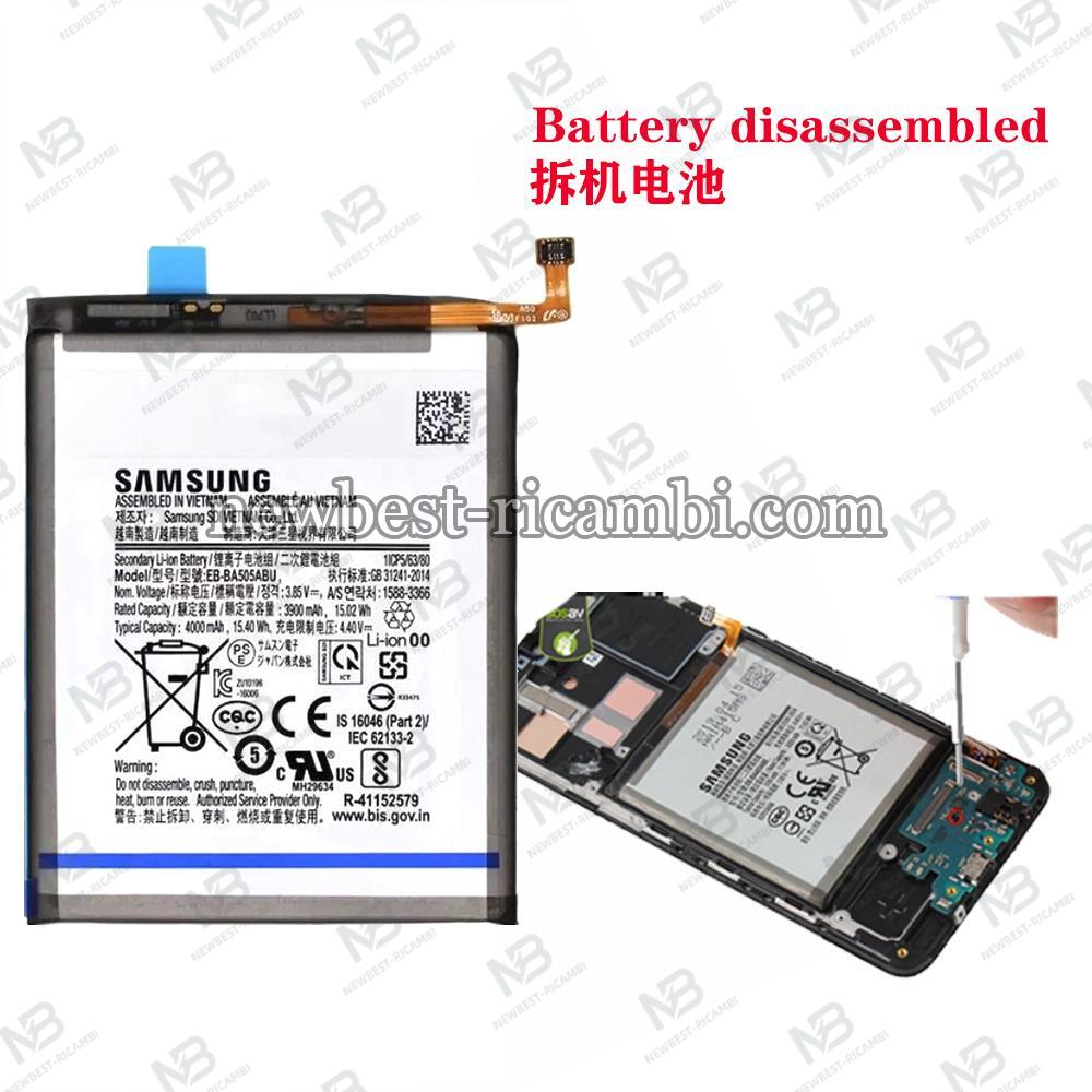 Samsung Galaxy A305 / A205 / A307 / A505 / A507 Battery Original  Disassemble From New Phone A