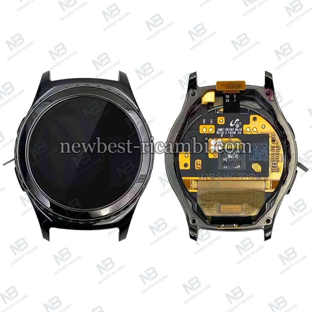 Samsung Galaxy Watch Gear S2 Classic R732X Touch + Lcd + Frame Black Dissembled Grade AAA Original