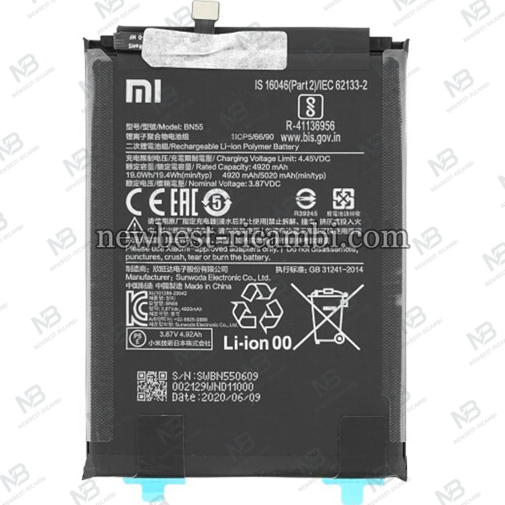 Xiaomi Redmi Note 9S Bn55 Battery Service Pack