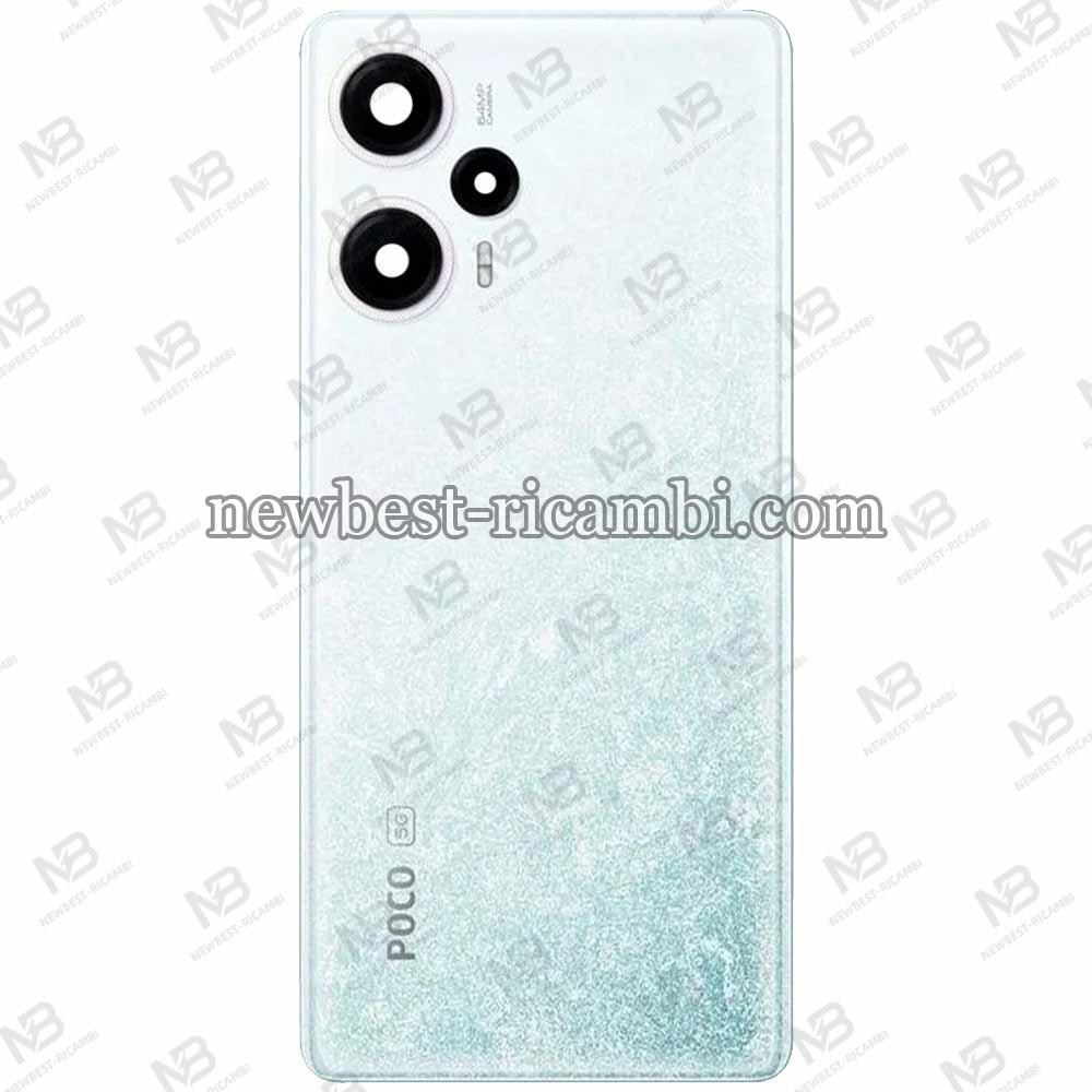 Xiaomi Poco F5 5G Back Cover+Camera Glass White