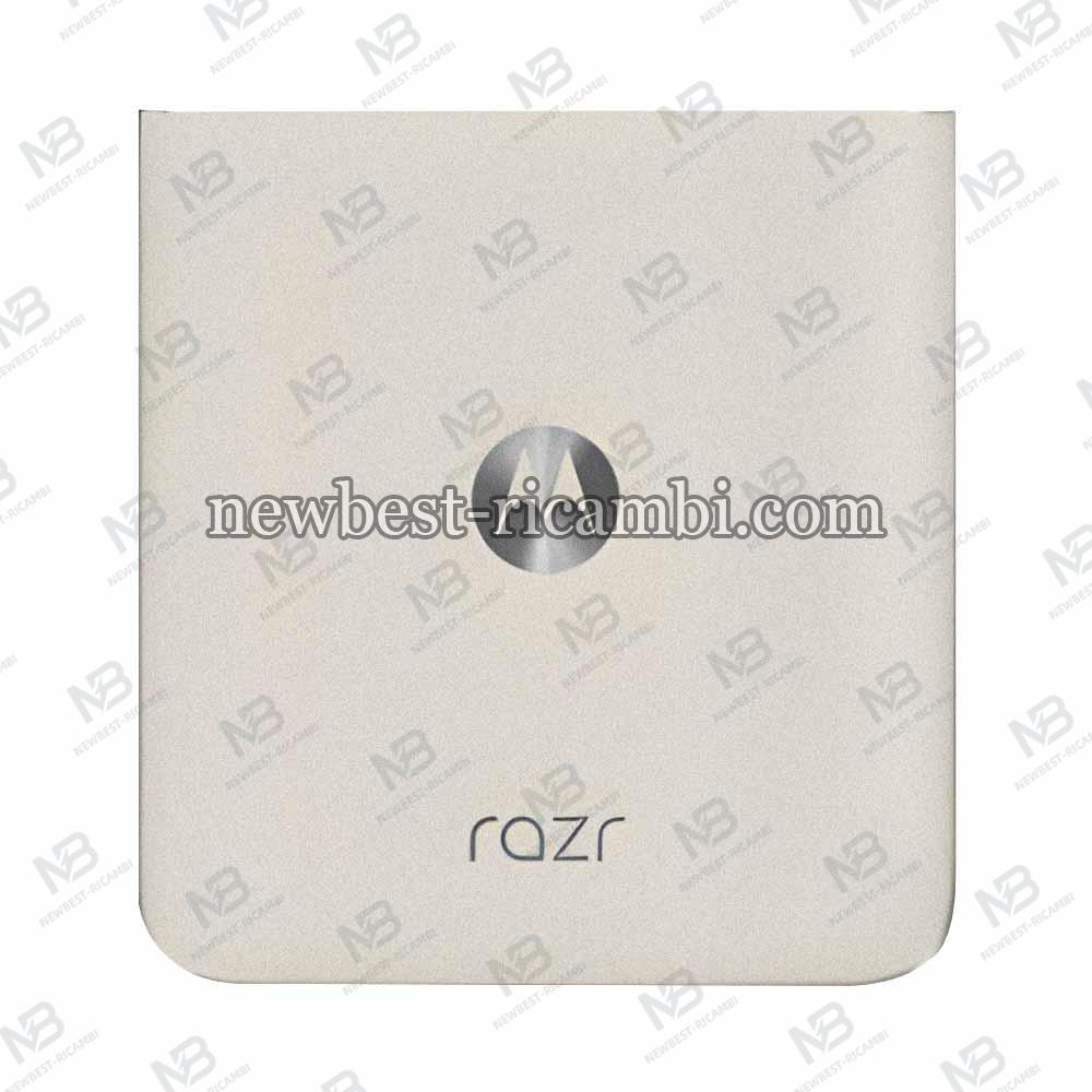 Moto Razr 40 XT2323 Back Cover Cream
