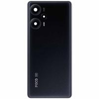 Xiaomi Poco F5 5G Back Cover+Camera Glass Black