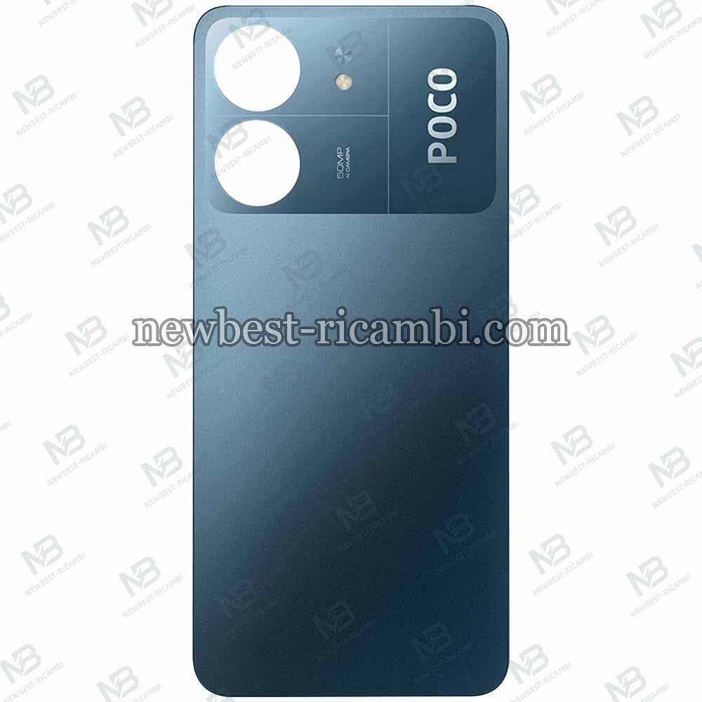 Xiaomi Poco C65 (2310FPCA4G) Back Cover + Camera Glass Blue