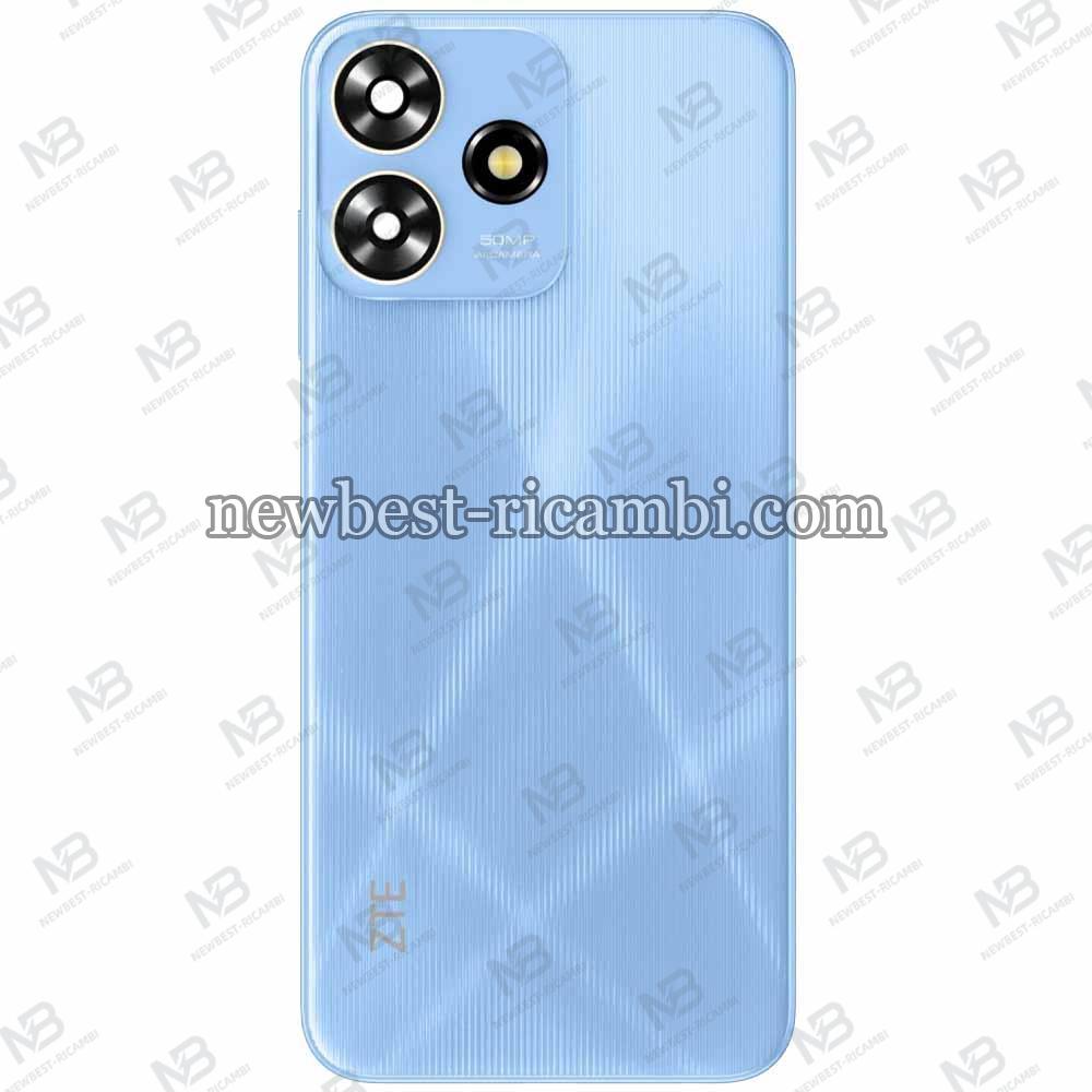 ZTE Blade A73 (7060) Back Cover + Camera Glass + Side Key Blue Original