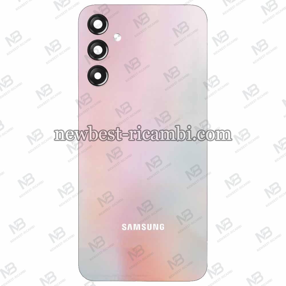 Samsung Galaxy A24 4G A245F Back Cover + Camera Glass Silver