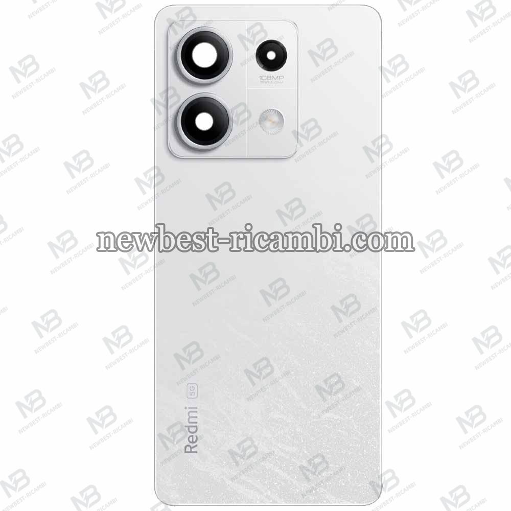 Redmi Note 13 5G Back Cover + Camera Glass White Original