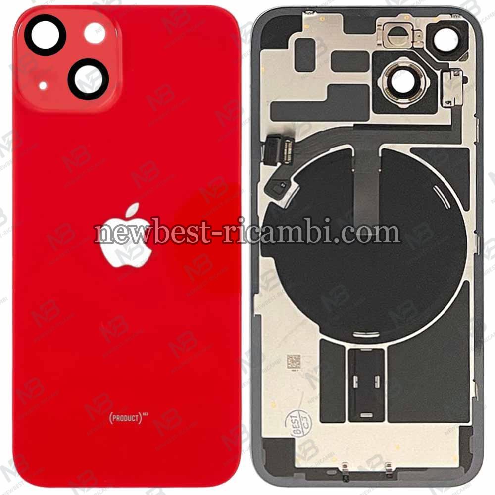 iPhone 14 Back Cover With Frame Red Dissemble Original