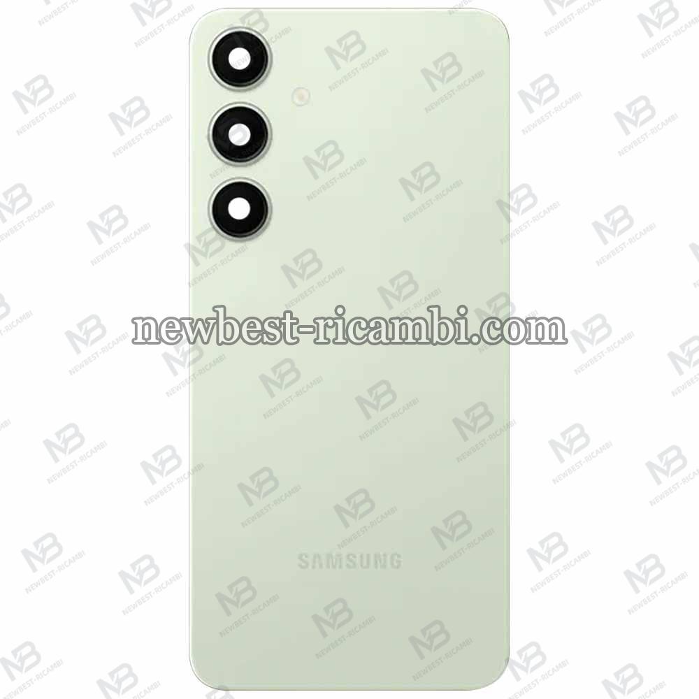 Samsung Galaxy S24 S921 Back Cover + Camera Glass Green