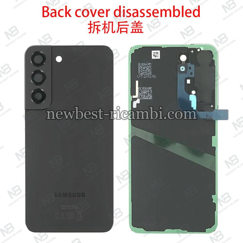 Samsung Galaxy S22 S901 Back Cover Black Disassembled Grade A