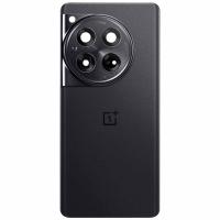 One Plus 12 5G Back Cover + Camera Glass Black