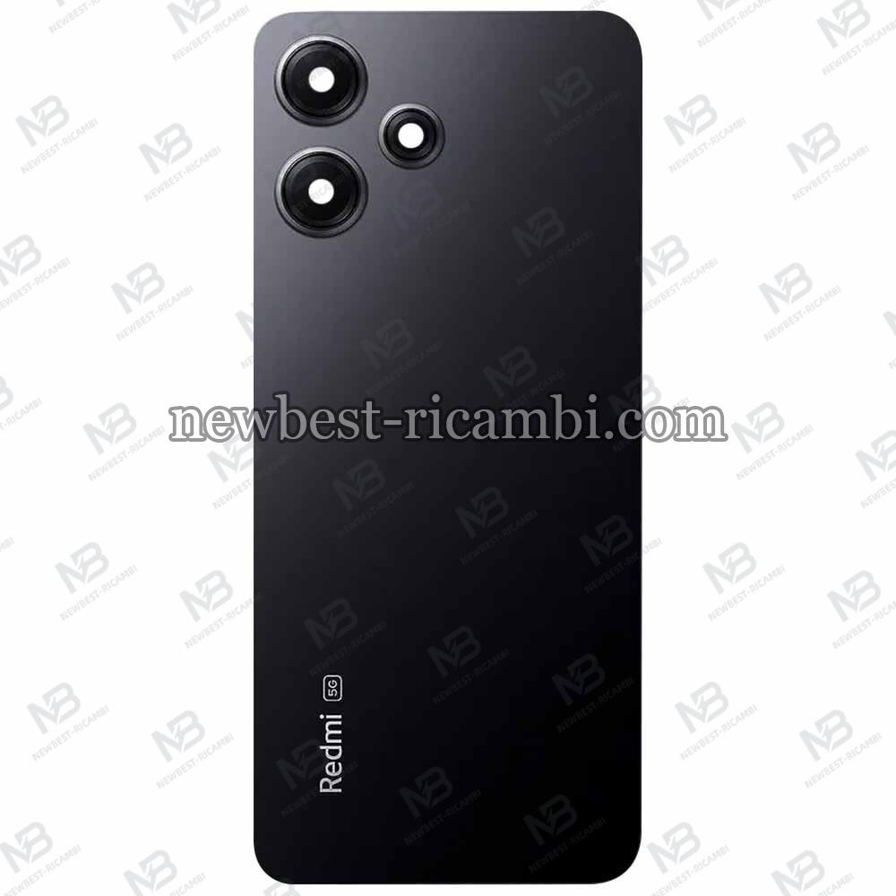 Xiaomi Redmi 12 5G Back Cover+Camera Glass Black