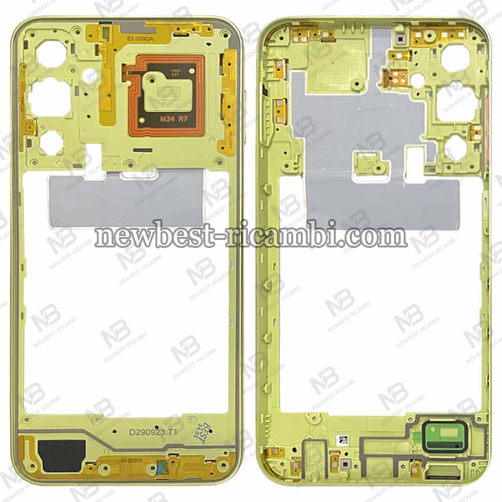 Samsung Galaxy A25 5G A256 Frame B + Side Key Yellow