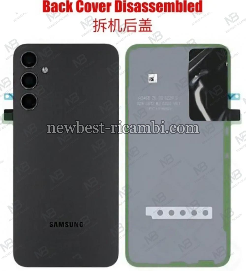 Samsung Galaxy A24 4G A245F Back Cover + Camera Glass Black Disassembled Grade A