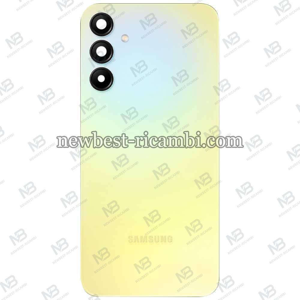 Samsung Galaxy A15 4G A156 Back Cover + Camera Glass Yellow