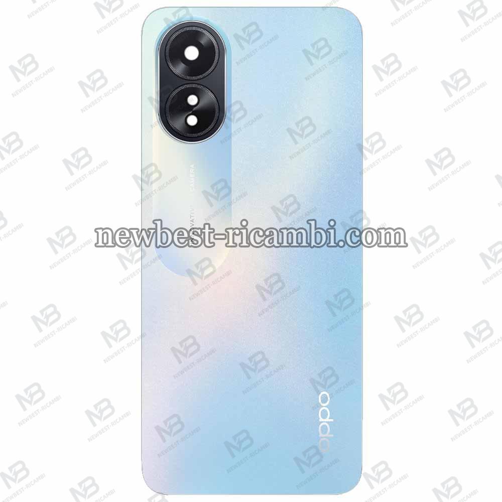 Oppo A18 (CPH2591) Back Cover + Camera Glass Blue