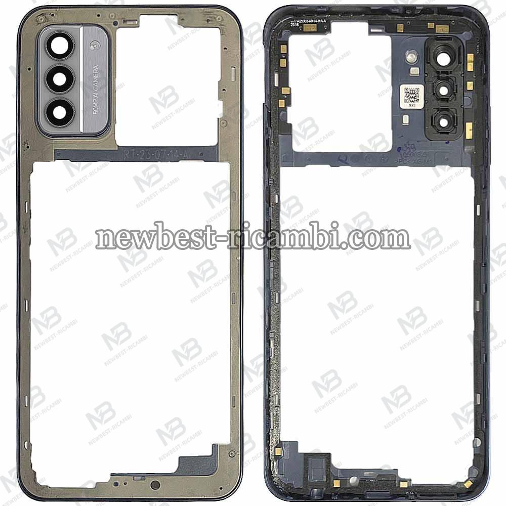 Nokia G42 5G TA-1581 Frame B + Camera Glass Black