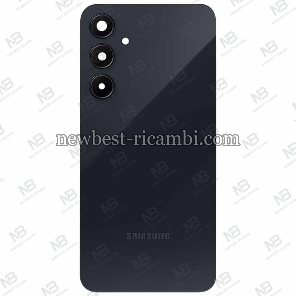 Samsung Galaxy A35 5G A356 Back Cover + Camera Glass Black