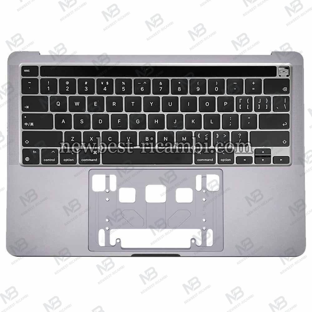 Macbook Air 13" (2020) A2338 EMC 3578 Keyboard+Frame Gray Grade A China Layout 100% Original