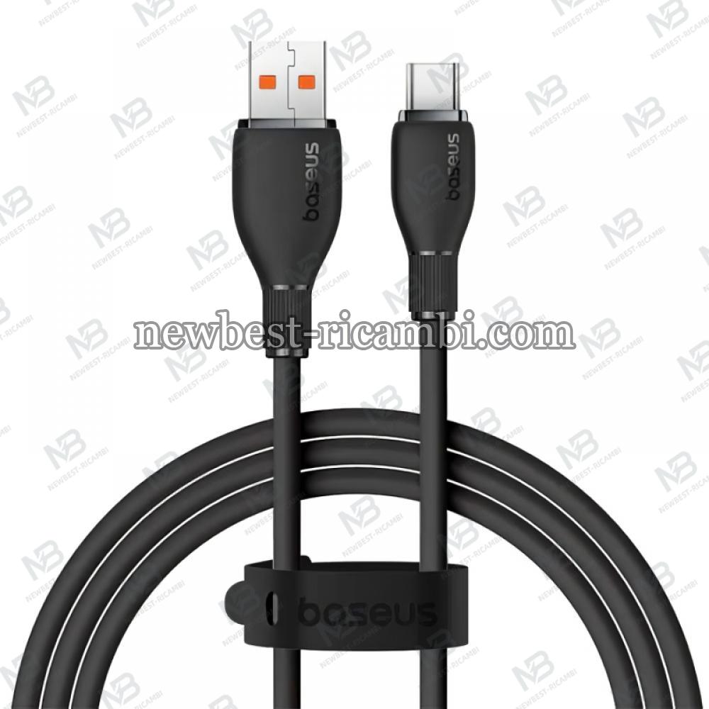 USB-A To USB-C Cable Baseus Pudding 100W 5A 2m Black P10355703111-01