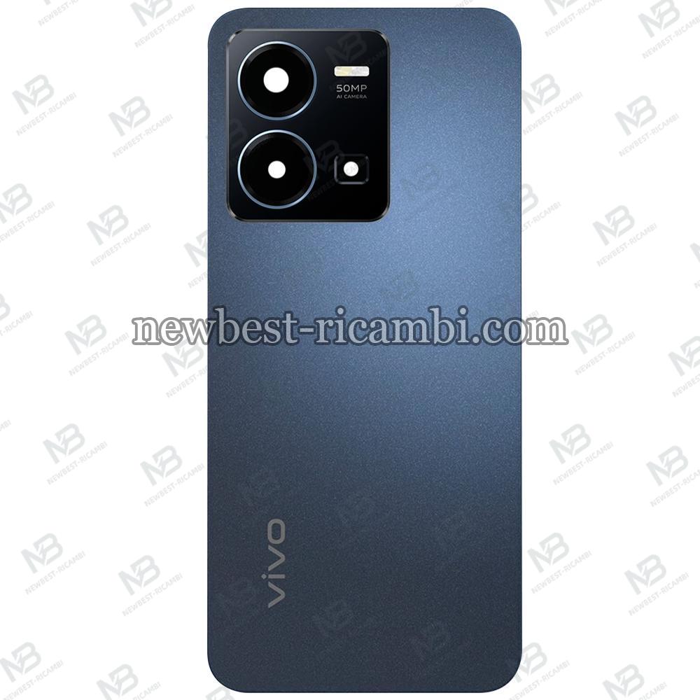 Vivo Y22s Back Cover + Camera Glass Black Original -  Europe Version