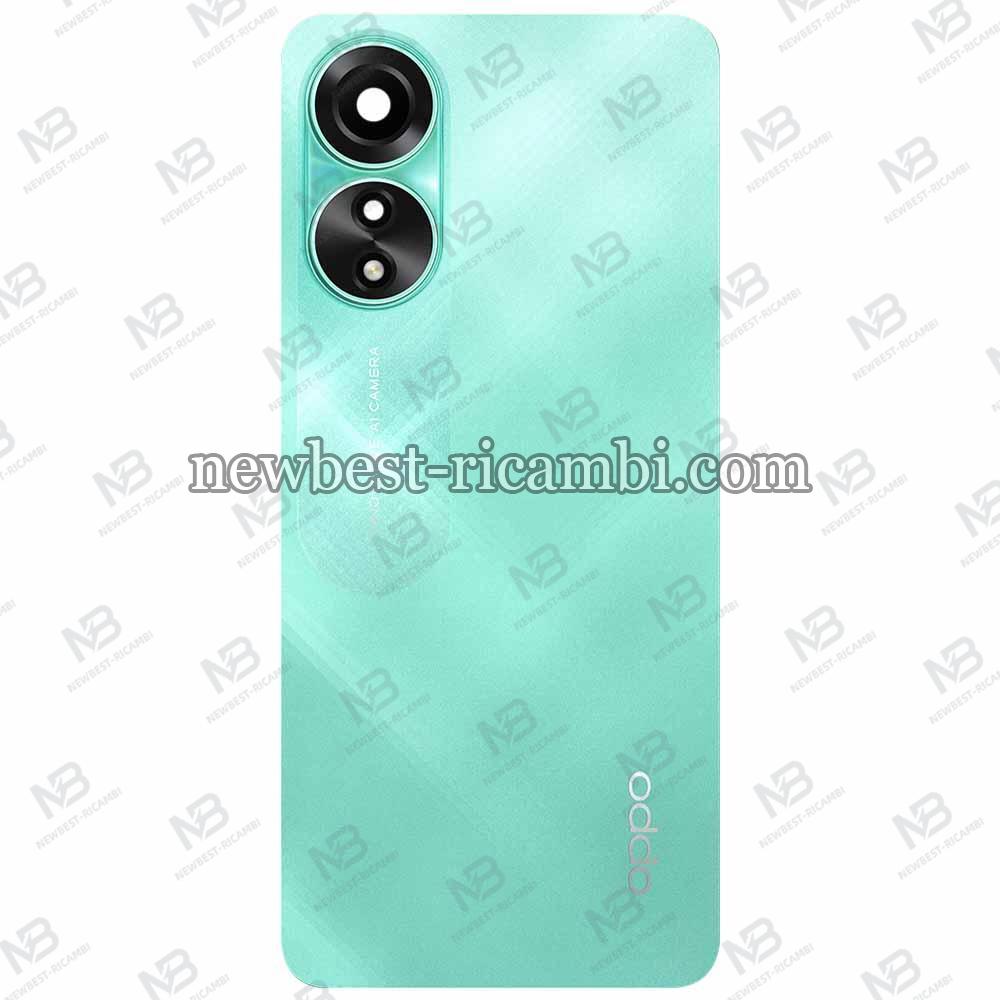 Oppo A78 4G (CPH2565) Back Cover + Camera Glass Green