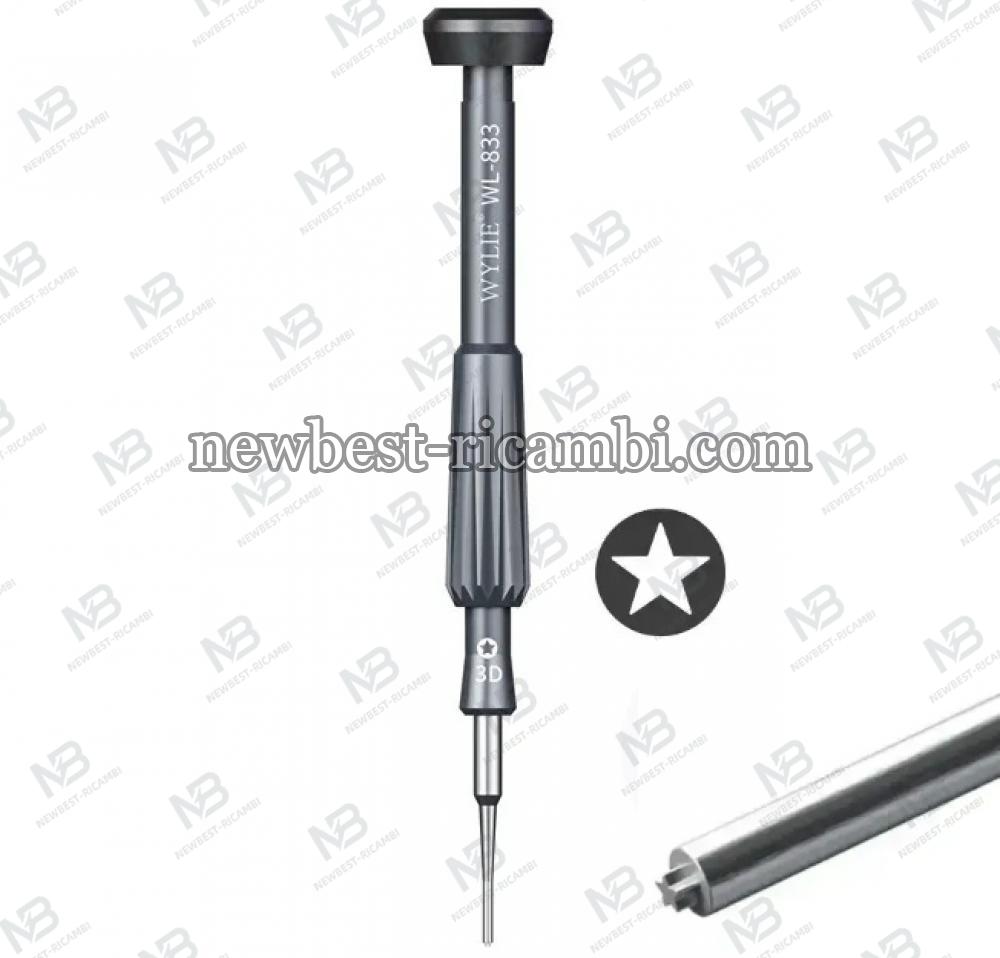 WYLIE Screwdriver ☆0.8 WL833 3D For iPhone