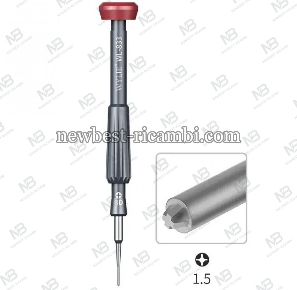 WYLIE Screwdriver ✚1.2/✚1.5 WL833 3D For iPhone