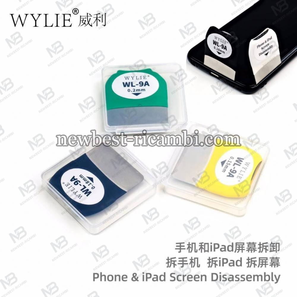  WYLIE WL-9A Screen Disassembly Tools for iPhone / iPad / Android Straight Curved Screen Phones