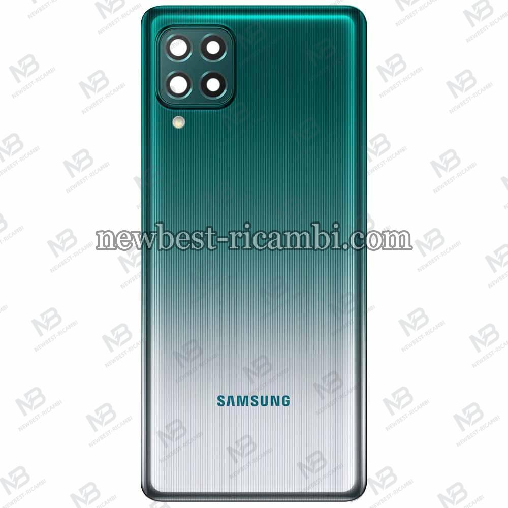 Samsung Galaxy M62 M625 Back Cover + Camera Glass Green