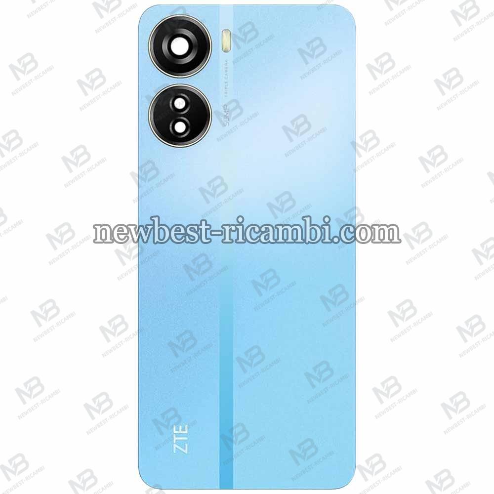 ZTE Axon 40 Lite Back Cover + Camera Glass Blue