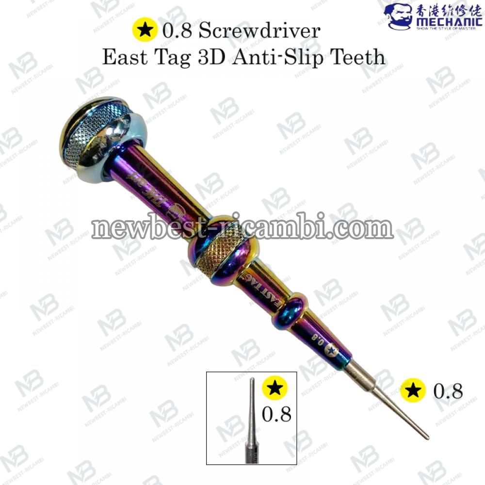 Mechanic 3D Anti-Slip Teeth Screwdriver ☆ 0.8