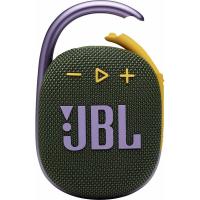Bluetooth Speaker JBL Clip 4 5W Pro Sound Waterproof Green JBLCLIP4GRN In Blister