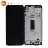 Xiaomi Redmi 12 5G Touch+ Lcd + Frame Black Service Pack