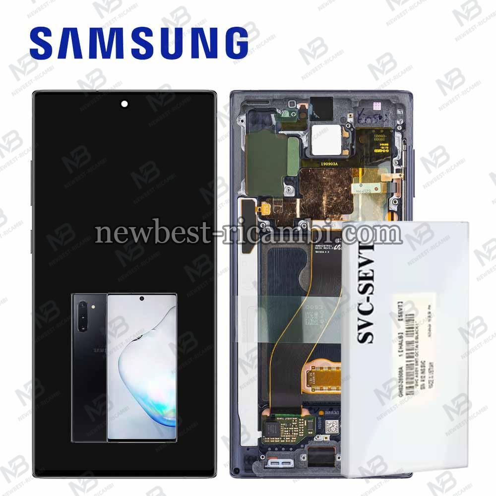 Samsung Galaxy Note 10 N970 Touch+Lcd+Frame Black Service Pack