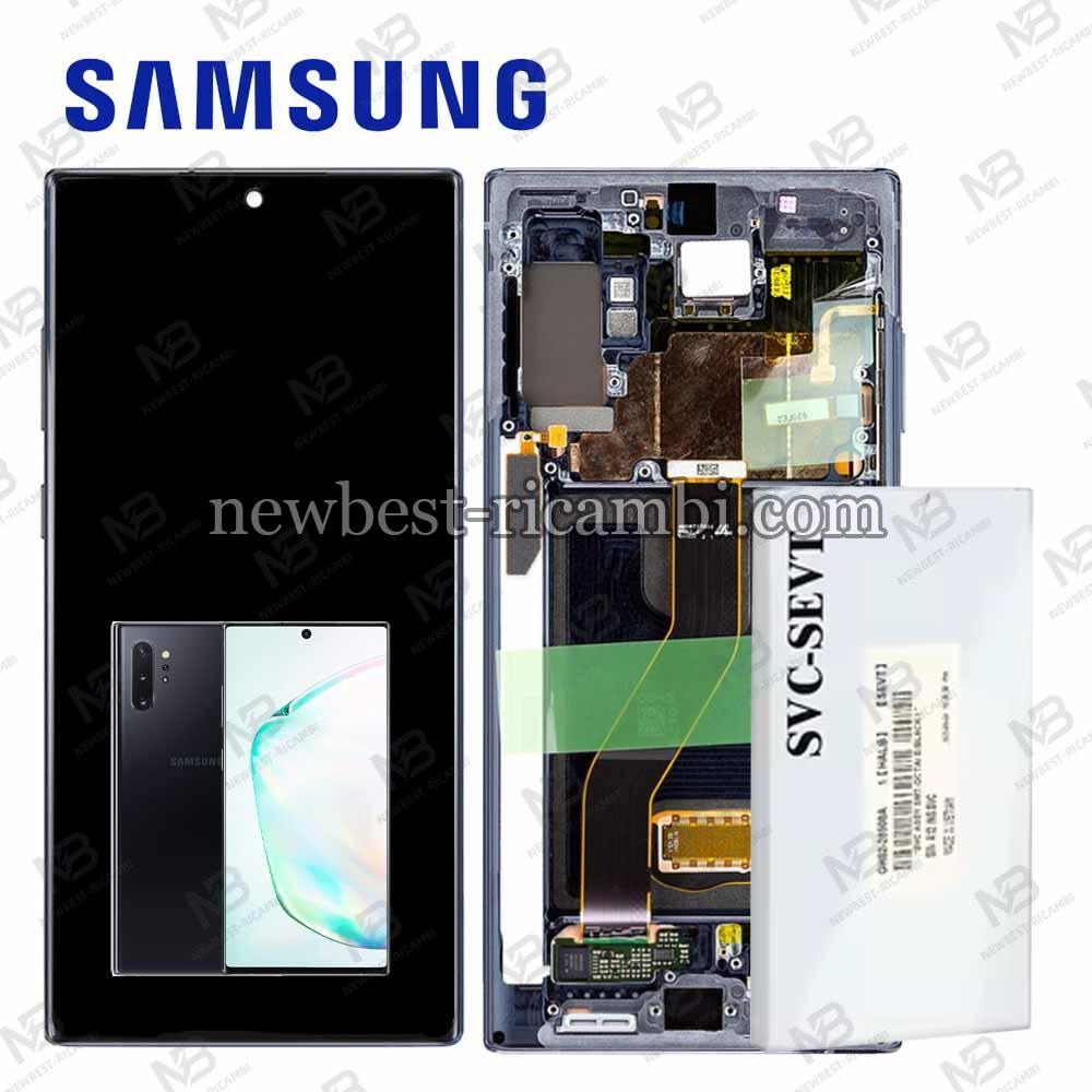 Samsung Galaxy Note 10 plus N975 / N976 Touch + Lcd + Frame Aurora Black Service Pack